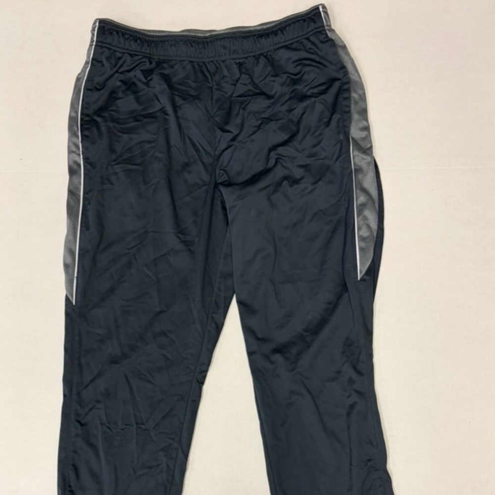 🖤 Athletic Works Men’s Jogger Pants Black Gray Athletic Sweatpants Activewear